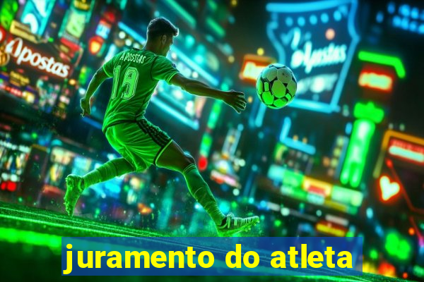 juramento do atleta